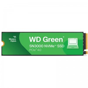 SSD WD Green SN3000 500GB PCI Express 4.0 x4 M.2 2280